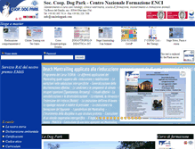 Tablet Screenshot of caniledogpark.com